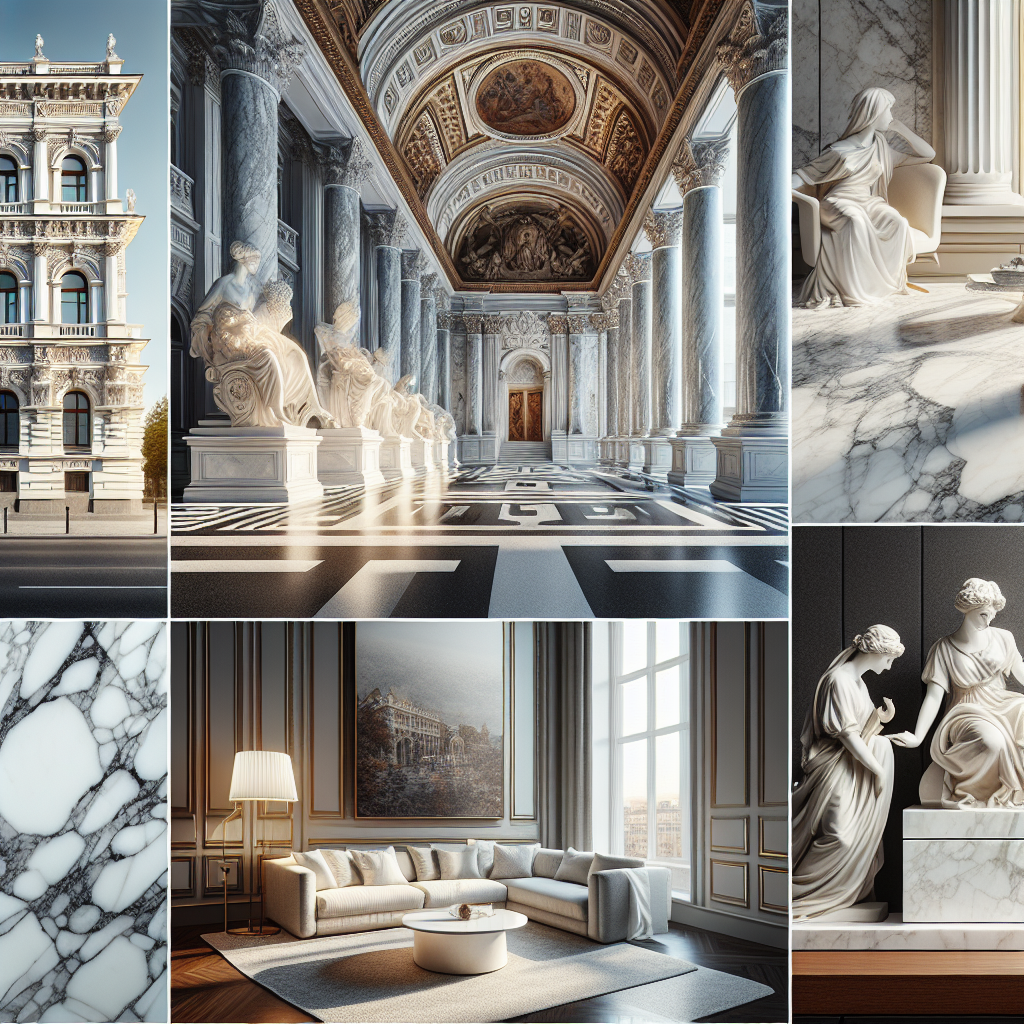 Marmur gdańsk – elegancja i trwałość w architekturze i designie